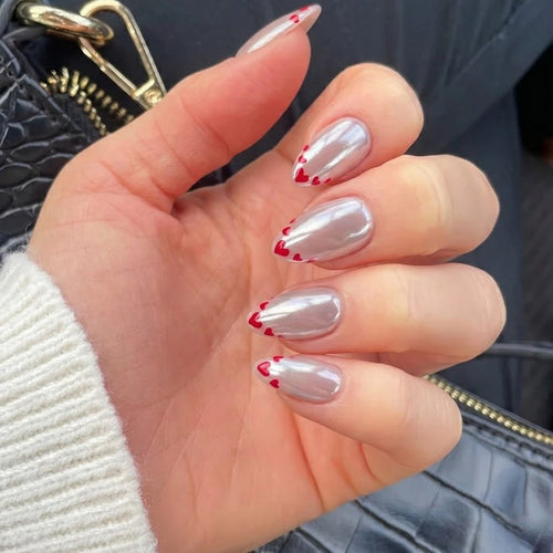 Chromed Hearts (long amande)