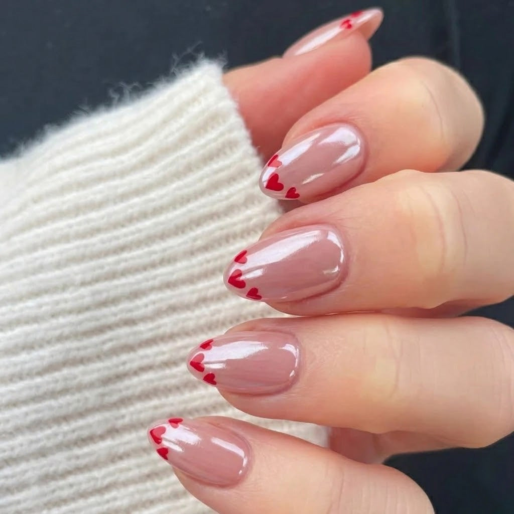 Chromed Hearts (long amande)