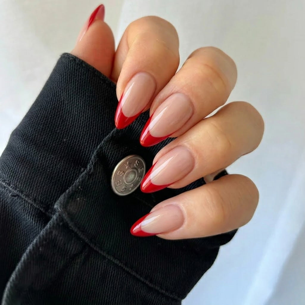 Crimson Stiletto (long amande)