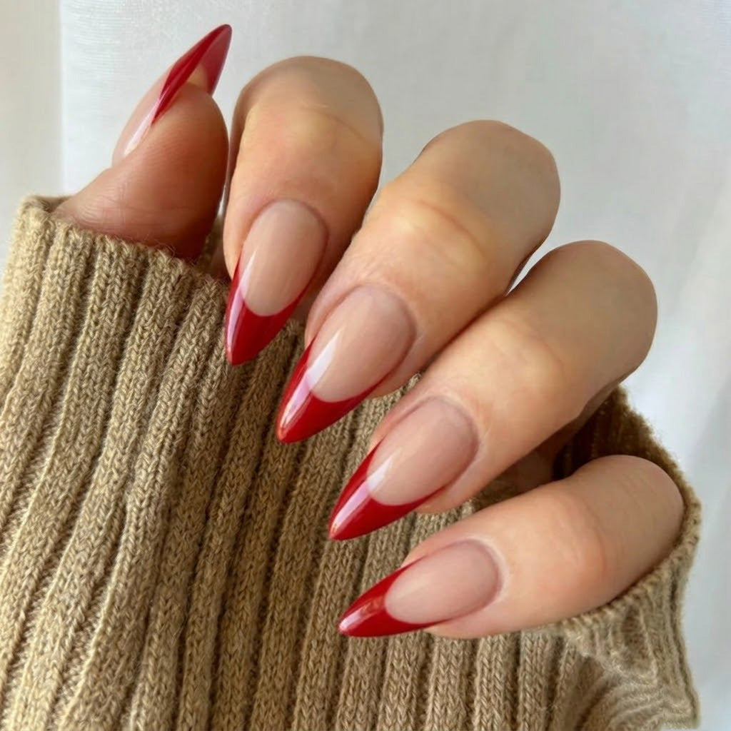 Crimson Stiletto (long amande)