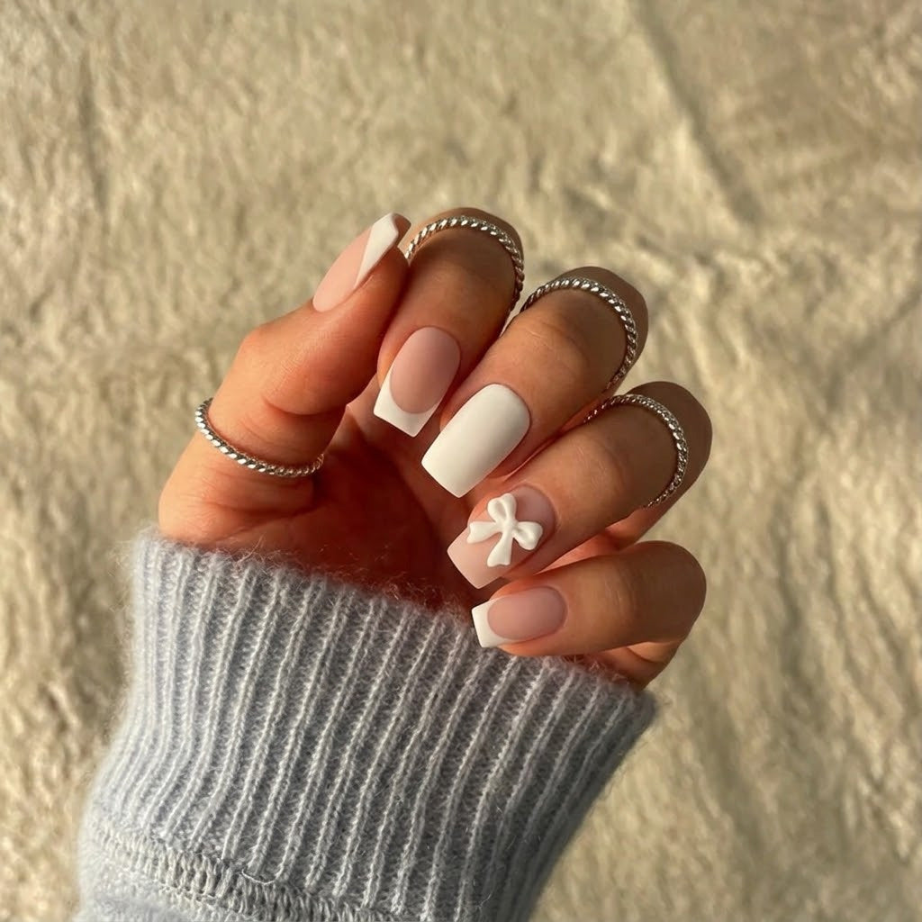Matte Bows (long carré)
