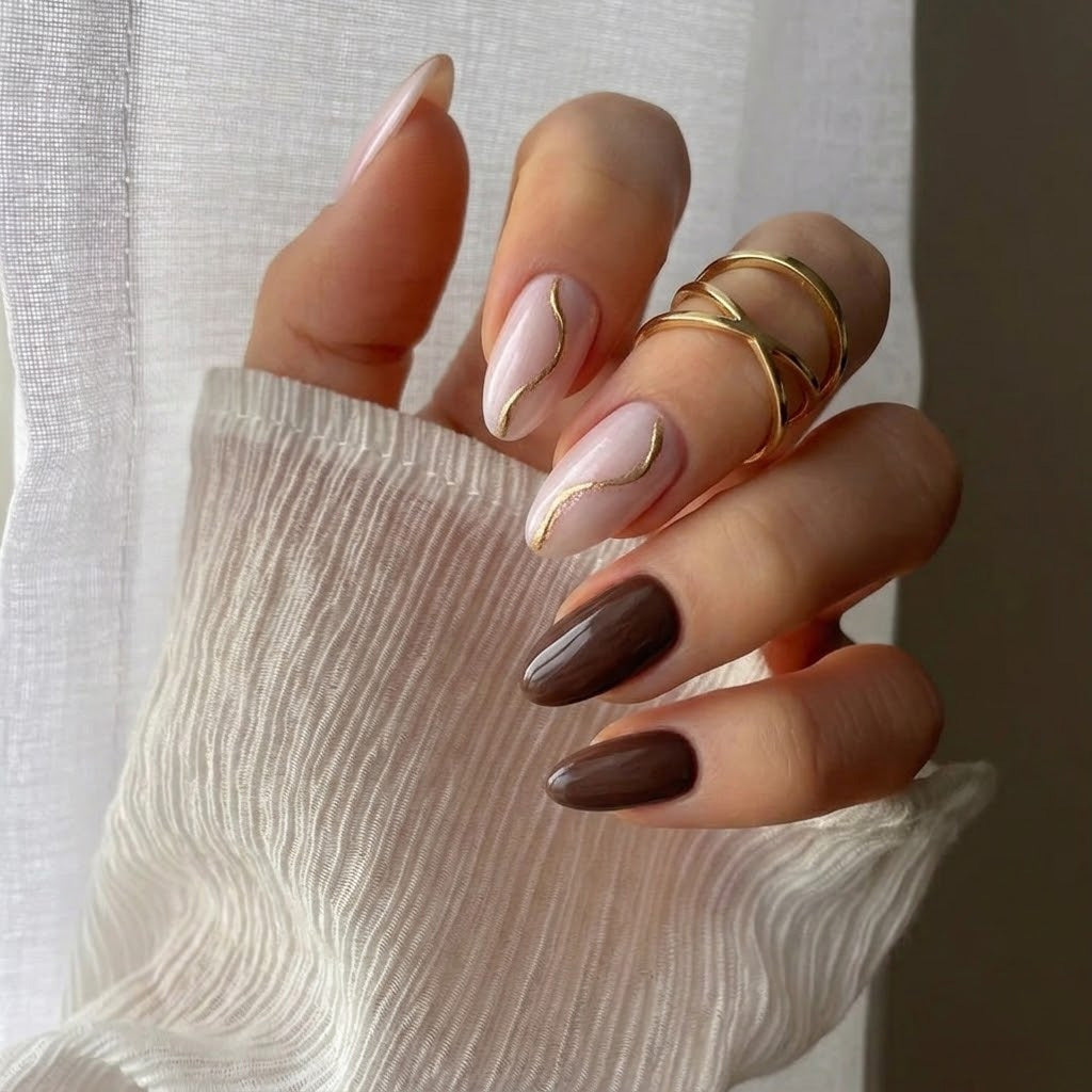 Mocha Swirl (moyen amande)